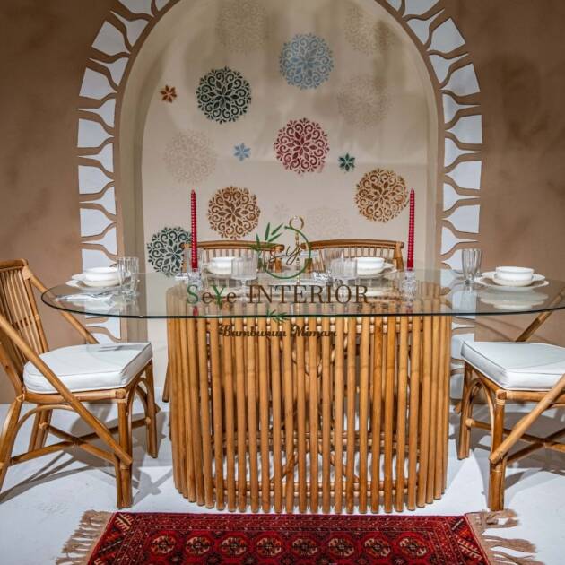 Stick Oval Yemek Masası